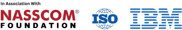 Nasscom Accreditd, ISO Certified, In Association with IBM Certification